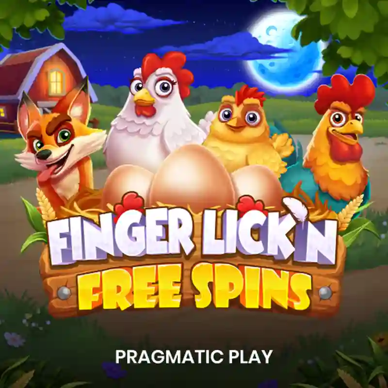 Finger Lick’n Free Spins slot game interface